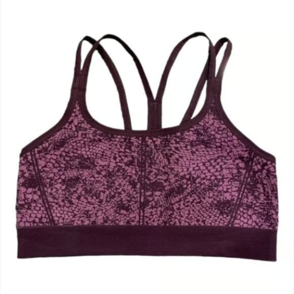 C9 Champion Purple Pink Racerback Sports Bra Size Large EUC #M-283 - Picture 1 of 7